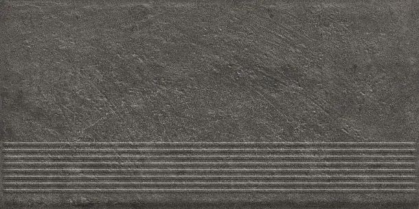 Фото Ступень Paradyz Carrizo Basalt Stopnica Prosta Struktura Mat B1a 30x60 Польша