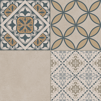 Фото Керамогранит JA02 Jam Blue Неполированный 40,5x40,5х8 Россия