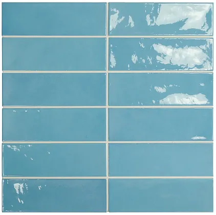 Фото Плитка Equipe 25651 Azure Blue 6.5x20 Испания