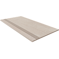 Фото Ступень TN00 Ivory неполированная с насечками 30x60