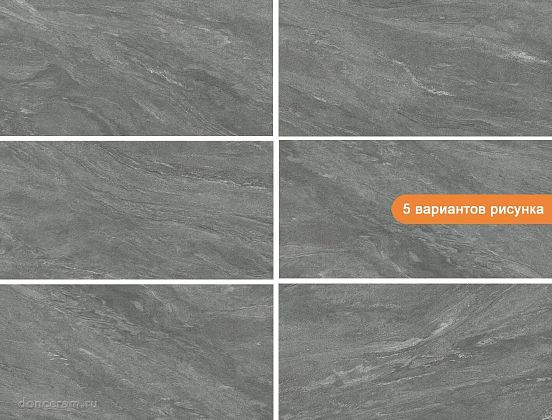 Фото Керамогранит prissmacer teide antracita 60x120 Испания