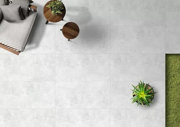 Фото Керамогранит Ennface ENLFT8040SR116060 Balance Ivory Structured R11 60x60x2 Индия