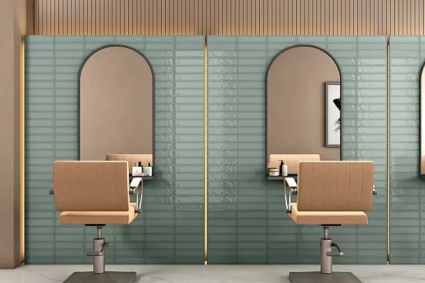 Фото Плитка Smile Tile Monte Marin 10x40 Индия