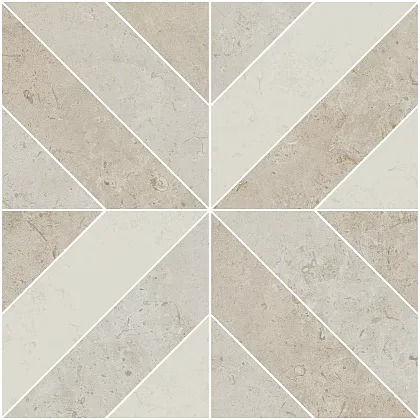 Фото Декор ID125T Про Лаймстоун бежевый матовый 60х60 Россия