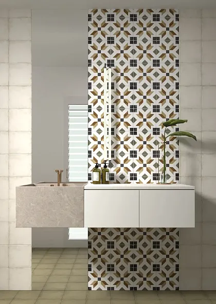 Фото Декор Equipe 24404 Art Nouveau Viena Colour 20x20 Испания