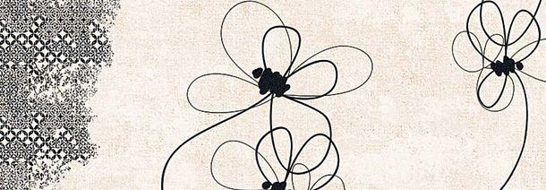 Фото Керамическая плитка el molino tikko decor beige 30x90 Испания