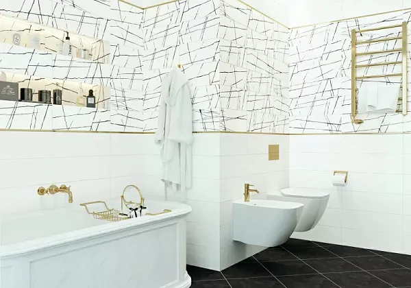 Фото Плитка WT11CHI00 Chicago White 200*600*7,5 Россия