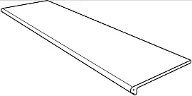 Фото Gres de Aragon 970467 Ступень фронтальная Rodeno Round. Smooth Nogal 33x120
