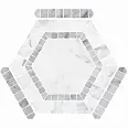 Керамогранит Monopole Ibiza White 22x25