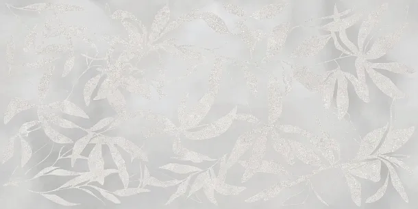 Фото Керамогранит Vitra K958008R0001VTER ArtWall Цветы Серый Матовый Ректификат 60x120 Турция