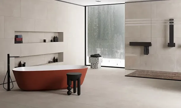 Фото Керамогранит Janye Slab JA3009M Putty White Text 120x270 Китай