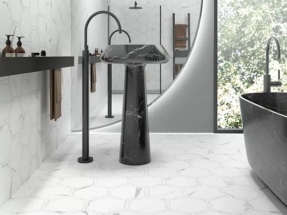 Фото Керамогранит Monopole Ibiza Grey 22x25 Испания