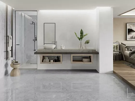 Фото Керамогранит Pamesa Cr.Belvedere Ivory Leviglass 60*120 Испания