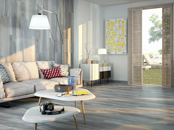 Фото Керамогранит A024800 TIME BLUE RECT 20X114 Испания