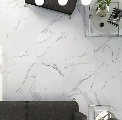 Фото Керамогранит ZERDE TILE Calacata Grey 60x120 Казахстан