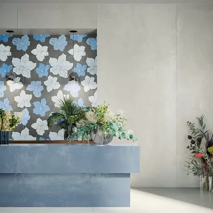 Фото Декор Century 137828 Reaction Flor Cold Naturale Rect 60x120 Италия