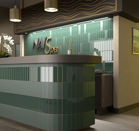 Фото Плитка 28445 Costa Nova Naval Glossy 5x20 Испания