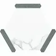 Керамогранит Monopole Denia Grey 22x25