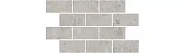 Фото Kerama Marazzi Декор Чеппо ди Гре мозаичный серый светлый матовый обрезной 34,6x20x0,9 (DD605820\MM)