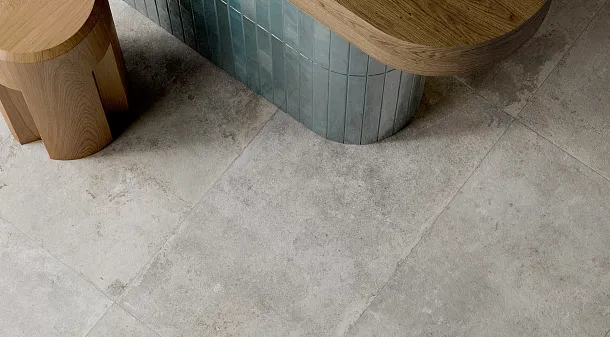 Фото Керамогранит Rondine Group J92114 Windsor Beige Ret 40,6x40,6 Италия