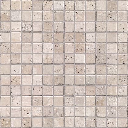 Фото Мозаика LeeDo Ceramica Pietrine Travertino Beige MAT 23x23x7 Китай