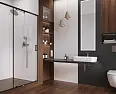 Плитка Laparet 13148Tr Diamond Nero Сатин Обрезной 30X89,5
