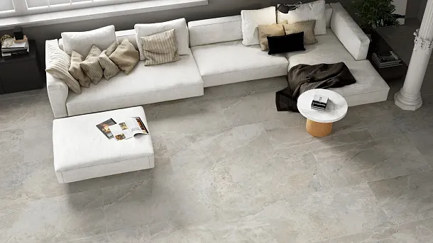 Фото Керамогранит Pamesa Erding Silver Decorstone 120x120 Испания