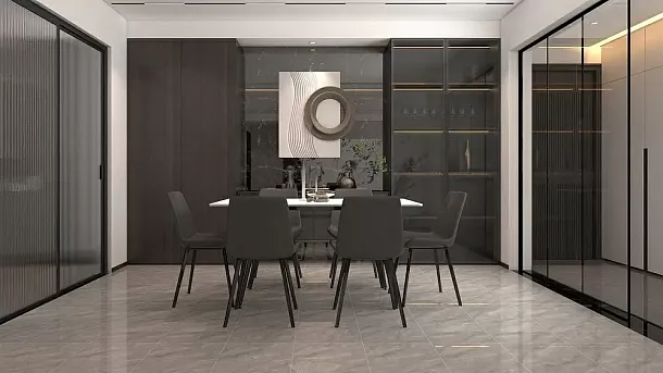 Фото Керамогранит Bohemian Grey Polished (Sinking Ink) 60x120 (BHW-0014) Китай