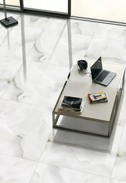 Керамогранит Onyx Sky Glossy 60x60 для гостиной, для ванной, для туалета, для прихожей, на теплый пол Фото Керамогранит Onyx Sky Glossy 60x60 Индия