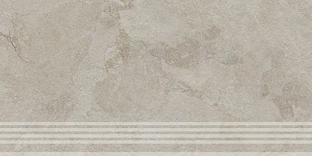 Фото Ступень Kerama Marazzi Сплит бежевый светлый матовый обрезной 30x60x0,8 (KM6060G1251R8GRF) Россия