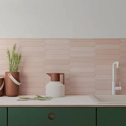 Фото керамическая плитка DNA Tiles 128398 Candy Crayon Cafe 4,3х24,3 Испания