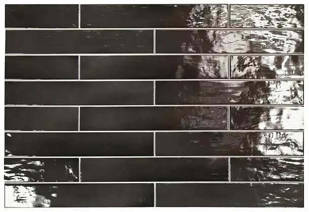 Фото Плитка Equipe 26926 Black 6.5x40 Испания