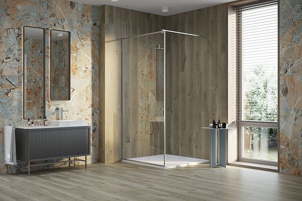 Фото Керамогранит Deniza Грецкий орех 20х120 мат (K948015R0001CAEB) Россия