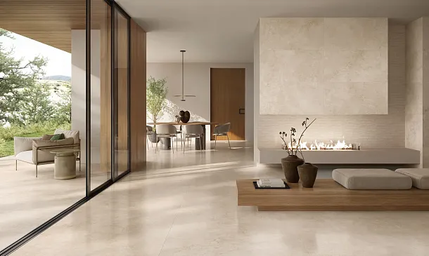 Фото Декор Monocibec 141748 Mythology Mythos Cream Nat Rect 60x120 Италия