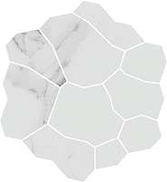 Фото Kerama Marazzi Декор Марсель наборный серый светлый матовый обрезной 31,5x34,2x0,9 (KMD2HID020GR)