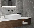 Керамогранит Laparet Materica Grey Серый Матовый Карвинг 80Х160