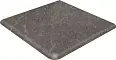Ступень Gres de Aragon 906824 Petra Esquina Redondeada Antracita Antislip 33x33