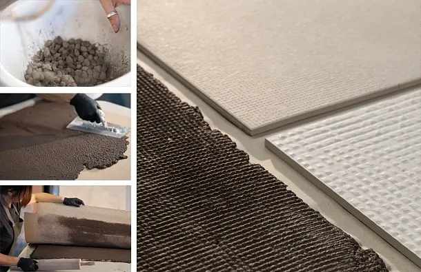 Фото Керамическая плитка FAP Ceramiche fTXD Materia Pura Sassi Tortora Matt RT 30,5x91,5 Италия