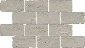 Фото Kerama Marazzi Декор Сан-Марко мозаичный серый матовый обрезной 46,5x26,5x0,9 (BR033)