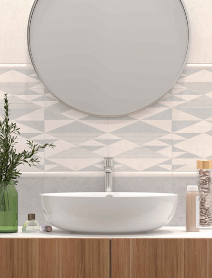 Фото Плитка Lorenzo line серый 25х40 (00-00-5-09-11-06-2612) Россия