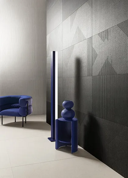 Фото Керамогранит Tubadzin Modular Glitch Grey STR 119.8x59.8 Польша