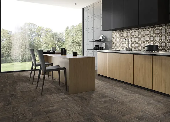Фото Керамогранит Mainzu Patchwood Bianco 20x20 Испания