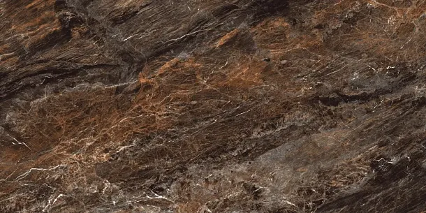 Фото Керамогранит Romano Versailles Brown High Glossy 60x120 Индия