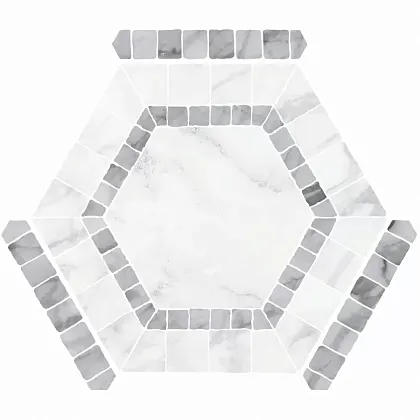 Фото Керамогранит Monopole Ibiza White 22x25 Испания