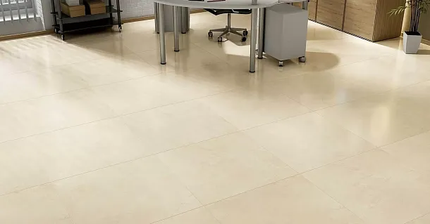 Фото Керамогранит Kutahya Seramik Pulpis Prime Light Grey Parlak Nano Rectified 60x120 Турция