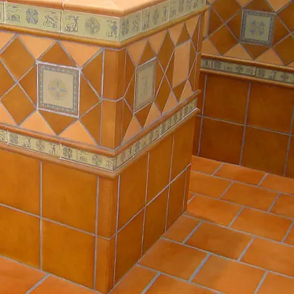 Фото Клинкерная плитка Esquina Fiorentina Rodamanto Asper Anti-slip 33.3x33.3 Испания