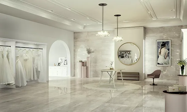 Фото Керамогранит 1066567 Fossil Crema Lux/Ret 60x120 Италия