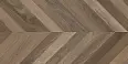 Керамогранит Laparet Wood Latina Brown Chevron M Коричневый Матовый Карвинг 60Х120