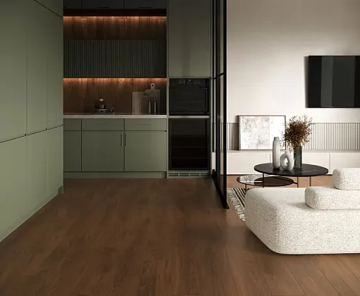 Фото Керамогранит Laparet K952686R0001LPET Polo Cherry коричневый матовый 20x80 Россия