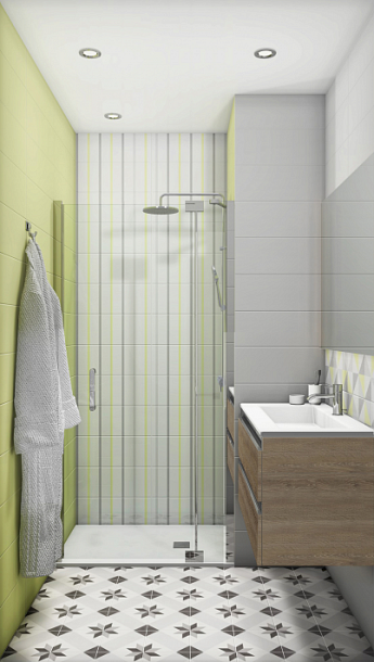 Фото Плитка Flora gray 20х60 (00-00-5-17-00-06-2830) Россия